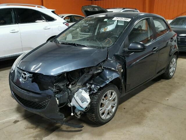 JM1DE1KY0C0138699 - 2012 MAZDA MAZDA2 BLUE photo 2