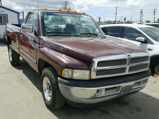 3B7KC26611M511853 - 2001 DODGE RAM 2500 MAROON photo 1