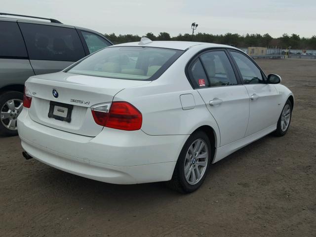 WBAVD13516KV10388 - 2006 BMW 325 XI WHITE photo 4