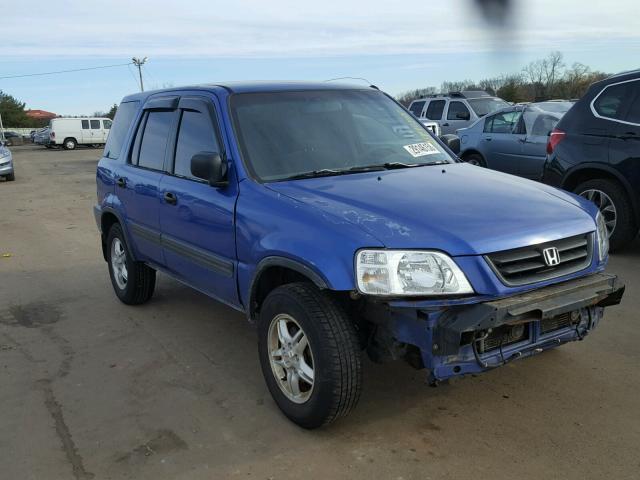 JHLRD184X1C031350 - 2001 HONDA CR-V LX BLUE photo 1