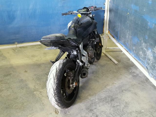 JYARM06E9GA006734 - 2016 YAMAHA FZ07 BLACK photo 4