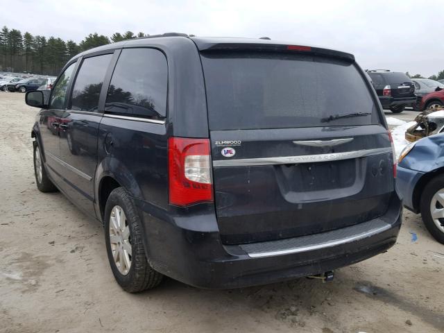 2C4RC1BG7CR279035 - 2012 CHRYSLER TOWN & COU 黑色 照片 3