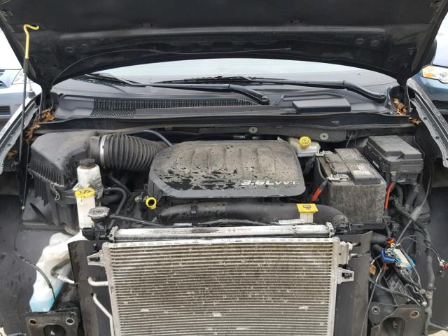 2C4RC1BG7CR279035 - 2012 CHRYSLER TOWN & COU 黑色 照片 7