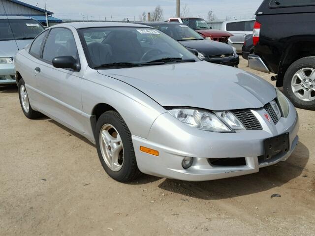 1G2JB12FX47173516 - 2004 PONTIAC SUNFIRE SILVER photo 1