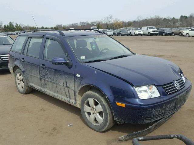 WVWSL61J74W059902 - 2004 VOLKSWAGEN JETTA GLS BLUE photo 1