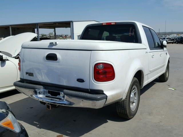 1FTRW07L51KA41851 - 2001 FORD F150 SUPER WHITE photo 4