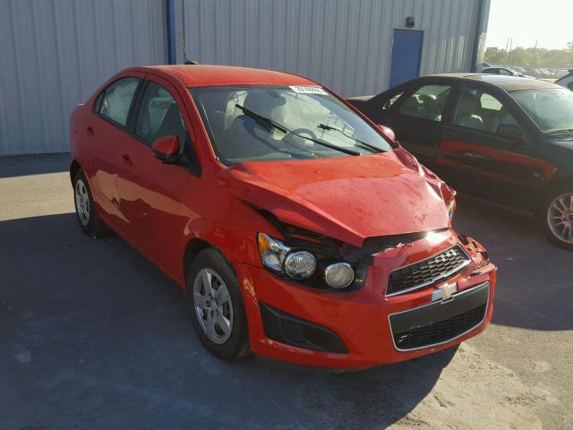1G1JA5SH9G4109604 - 2016 CHEVROLET SONIC LS 红色 照片 1