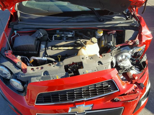 1G1JA5SH9G4109604 - 2016 CHEVROLET SONIC LS 红色 照片 7