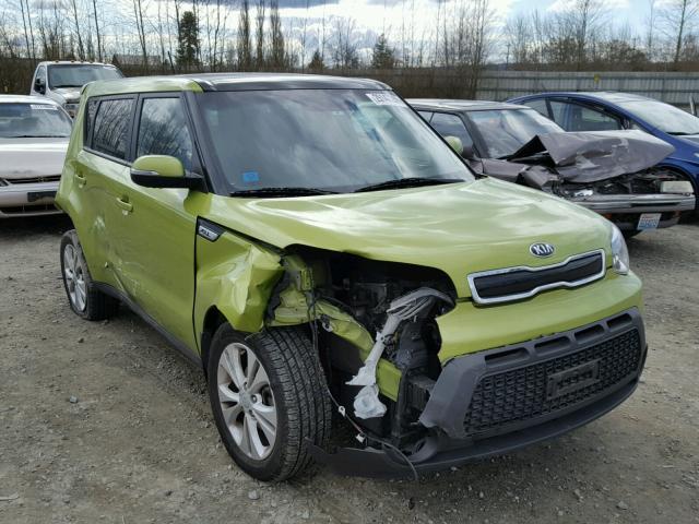 KNDJP3A59E7745727 - 2014 KIA SOUL + GREEN photo 1