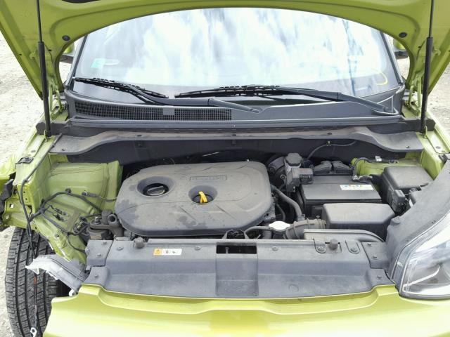 KNDJP3A59E7745727 - 2014 KIA SOUL + GREEN photo 7