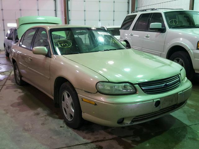 1G1NE52J216265133 - 2001 CHEVROLET MALIBU LS ოქროსფერი ფოტო 1