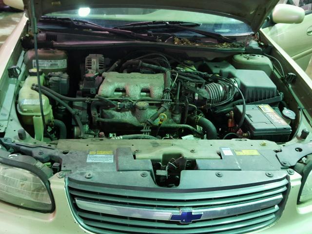 1G1NE52J216265133 - 2001 CHEVROLET MALIBU LS GOLD photo 7