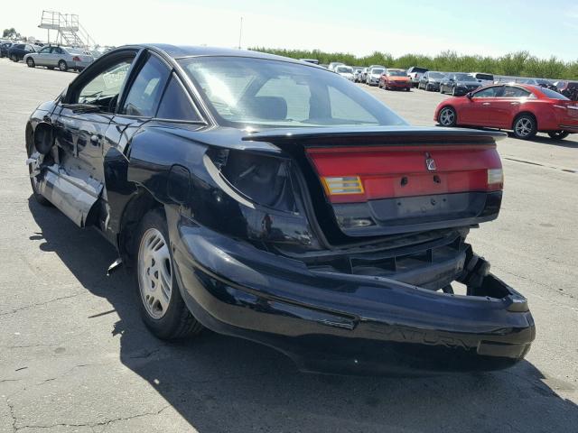 1G8ZY1270YZ144682 - 2000 SATURN SC2 BLACK photo 3