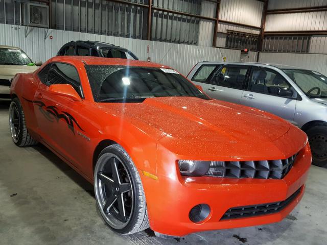 2G1FA1ED5B9181722 - 2011 CHEVROLET CAMARO LS ORANGE photo 1