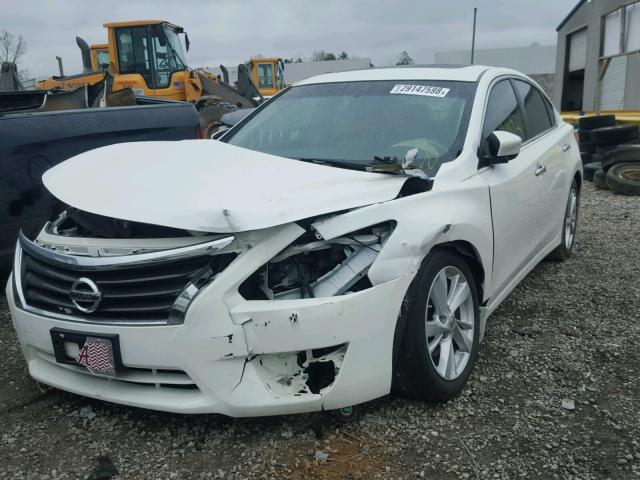 1N4AL3AP0DC194015 - 2013 NISSAN ALTIMA 2.5 WHITE photo 2