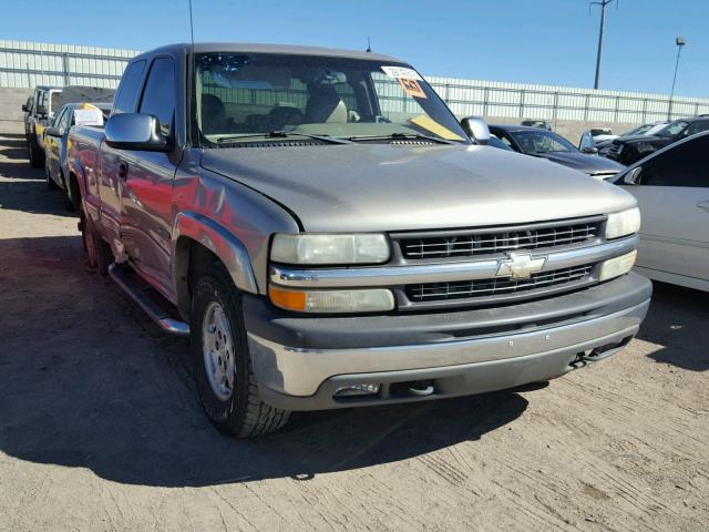 2GCEK19T511322481 - 2001 CHEVROLET SILVERADO TAN photo 1