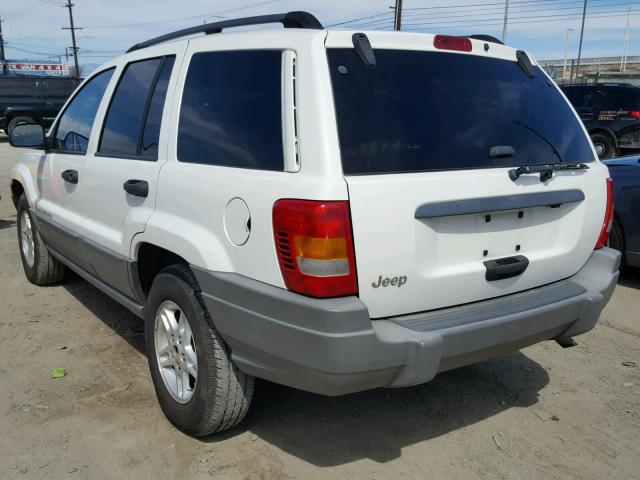 1J4GX48S32C150686 - 2002 JEEP GRAND CHER WHITE photo 3