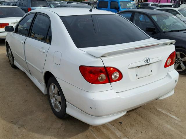 1NXBR32E87Z844441 - 2007 TOYOTA COROLLA CE WHITE photo 3