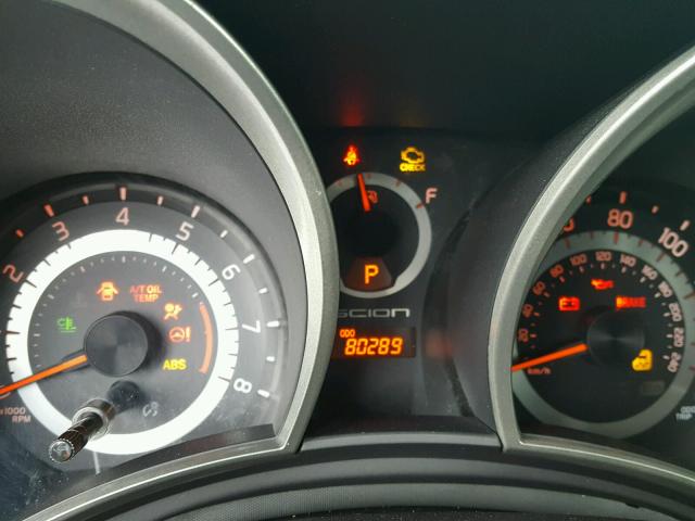 JTKJF5C75C3039638 - 2012 TOYOTA SCION TC 灰色 照片 8