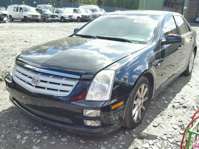 1G6DC67A860114947 - 2006 CADILLAC STS BLACK photo 2