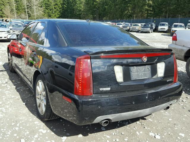 1G6DC67A860114947 - 2006 CADILLAC STS BLACK photo 3