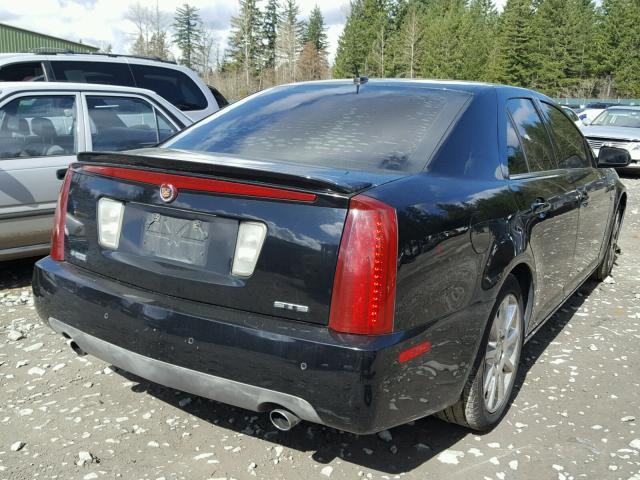 1G6DC67A860114947 - 2006 CADILLAC STS BLACK photo 4