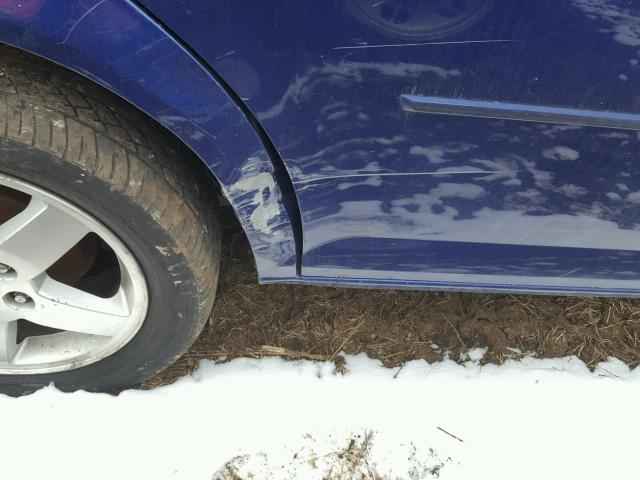 1G1AL55F877163253 - 2007 CHEVROLET COBALT LT BLUE photo 9