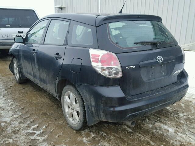 2T1KR32E97C638045 - 2007 TOYOTA COROLLA MA BLACK photo 3