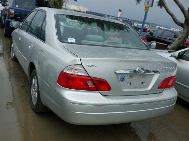 4T1BF28B04U346665 - 2004 TOYOTA AVALON XL SILVER photo 3