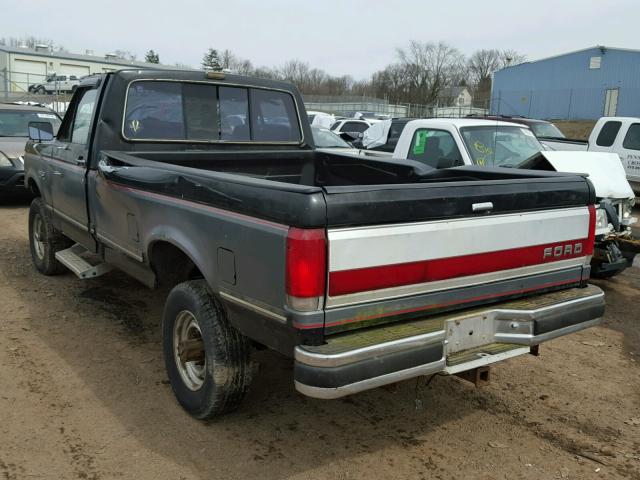 1FTHF26H7KNA83054 - 1989 FORD F250 TWO TONE photo 3