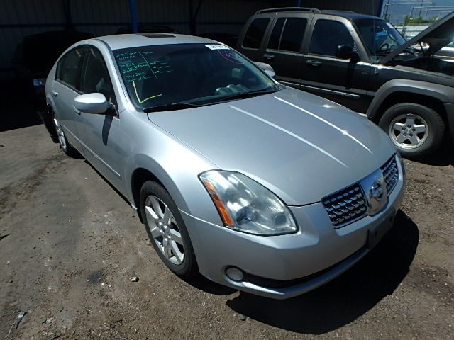 1N4BA41E44C829834 - 2004 NISSAN MAXIMA SE SILVER photo 1