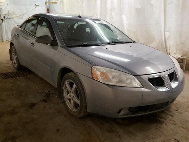 1G2ZG57N684143903 - 2008 PONTIAC G6 BASE GRAY photo 1