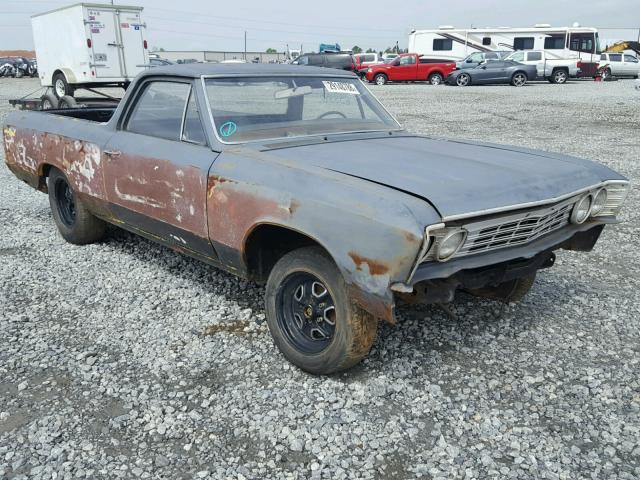 133807B168846 - 1967 CHEVROLET EL CAMINO GRAY photo 1