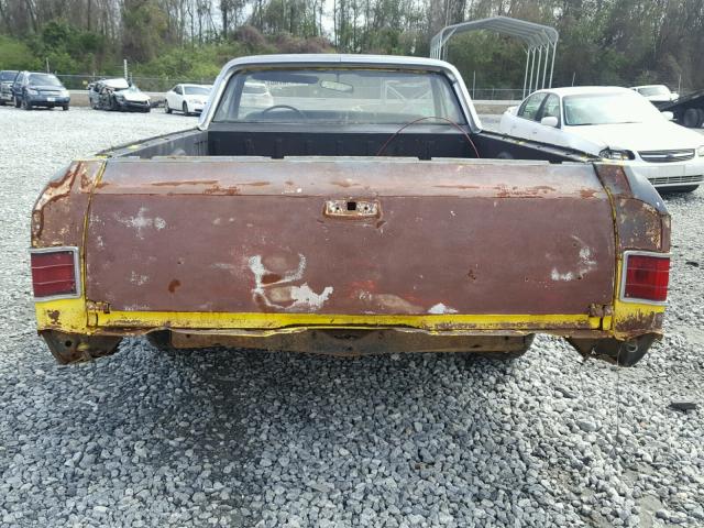 133807B168846 - 1967 CHEVROLET EL CAMINO GRAY photo 6