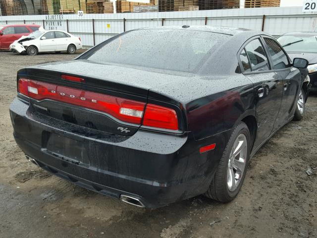 2C3CDXCTXCH120439 - 2012 DODGE CHARGER R/ BLACK photo 4