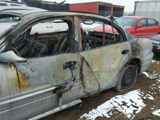 1G4HP54K244156543 - 2004 BUICK LESABRE CU SILVER photo 10