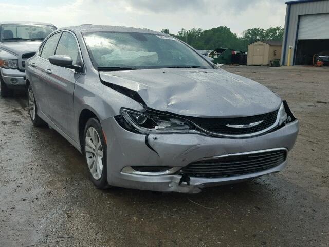 1C3CCCAB5GN166215 - 2016 CHRYSLER 200 LIMITE SILVER photo 1