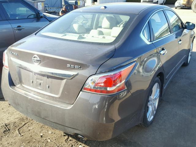 1N4BL3AP4FC213284 - 2015 NISSAN ALTIMA 3.5 BROWN photo 4