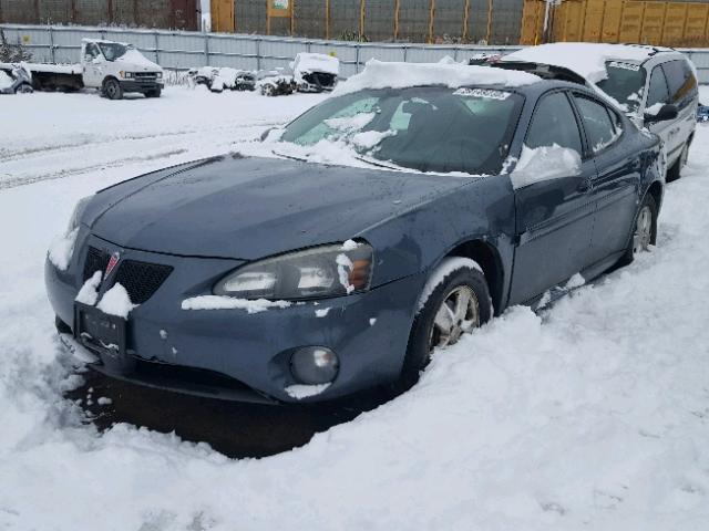 2G2WP552571196467 - 2007 PONTIAC GRAND PRIX BLUE photo 2