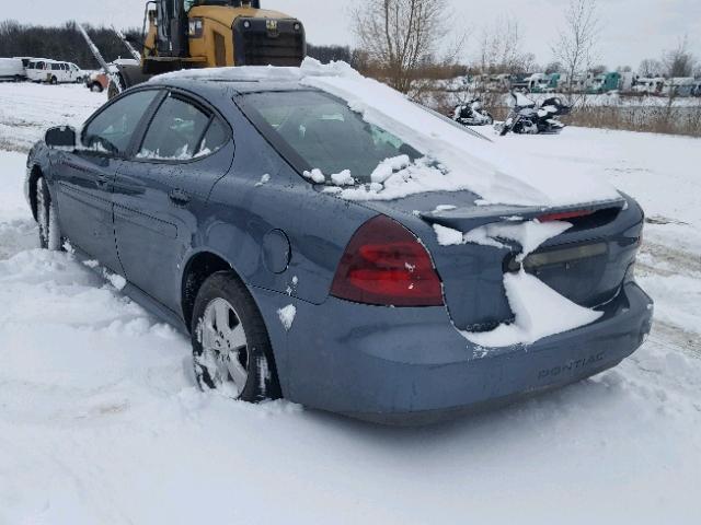 2G2WP552571196467 - 2007 PONTIAC GRAND PRIX BLUE photo 3