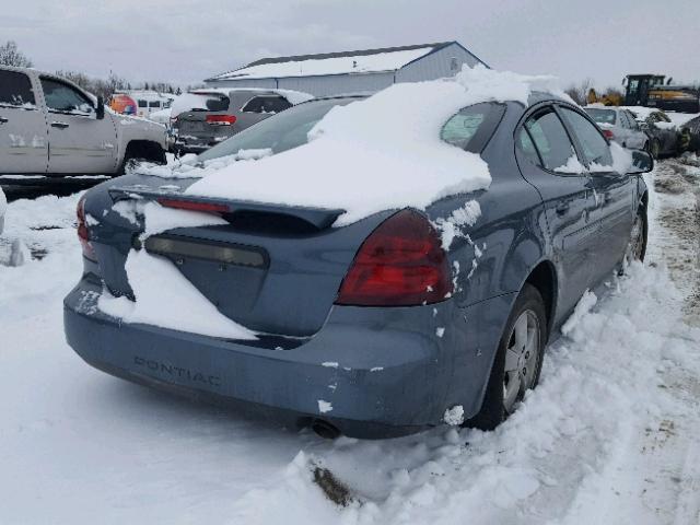 2G2WP552571196467 - 2007 PONTIAC GRAND PRIX BLUE photo 4