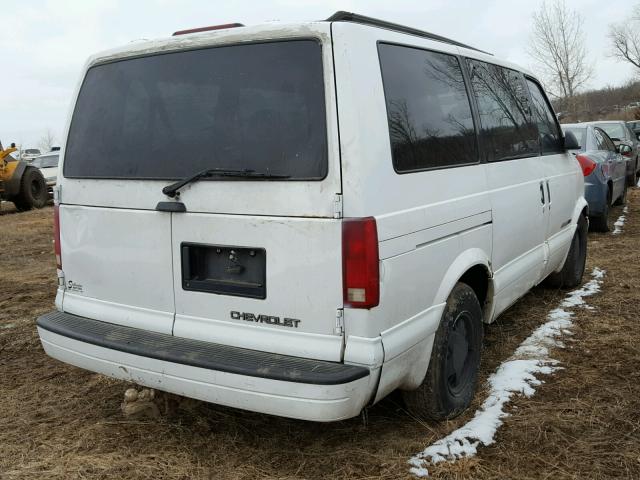 1GNEL19W9VB122577 - 1997 CHEVROLET ASTRO WHITE photo 4