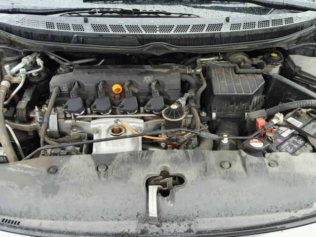 19XFA1F81AE002648 - 2010 HONDA CIVIC EX შავი ფოტო 7