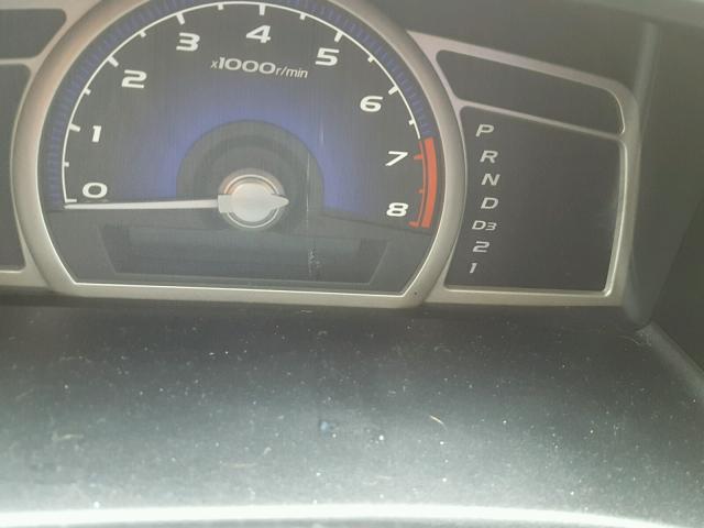 19XFA1F81AE002648 - 2010 HONDA CIVIC EX შავი ფოტო 8