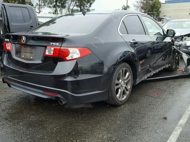 JH4CU26649C030086 - 2009 ACURA TSX BLACK photo 4