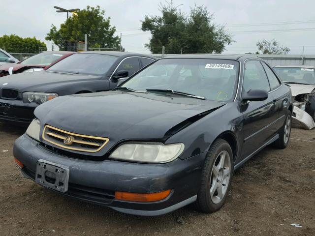 19UYA2258VL002512 - 1997 ACURA 3.0CL BLACK photo 2