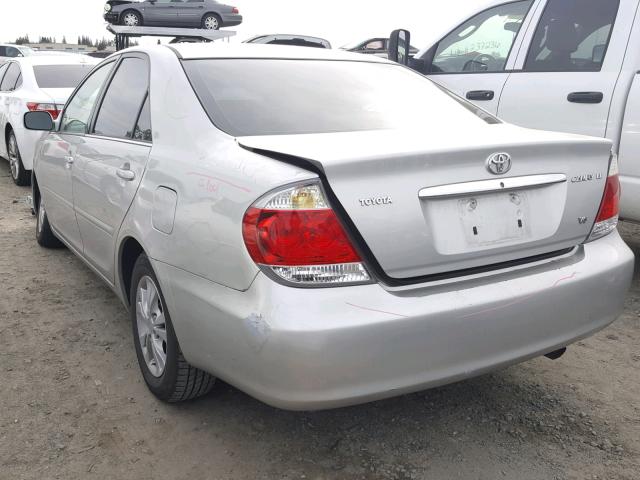 4T1BF32K16U623406 - 2006 TOYOTA CAMRY LE SILVER photo 3