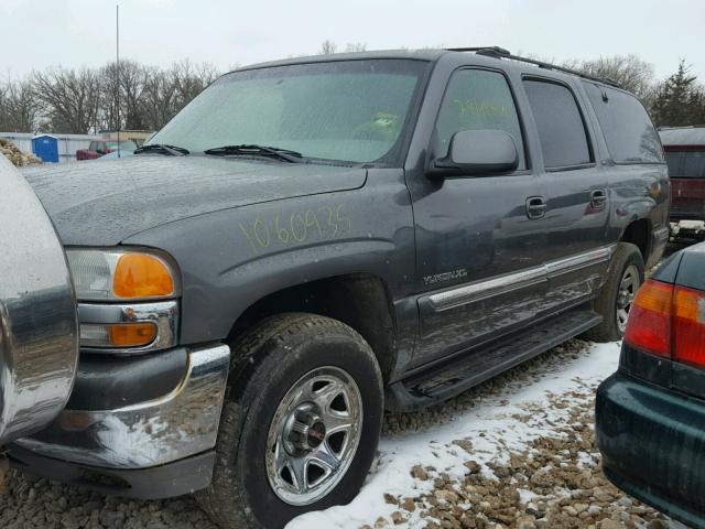 1GKFK16T71J148061 - 2001 GMC YUKON XL K GRAY photo 2