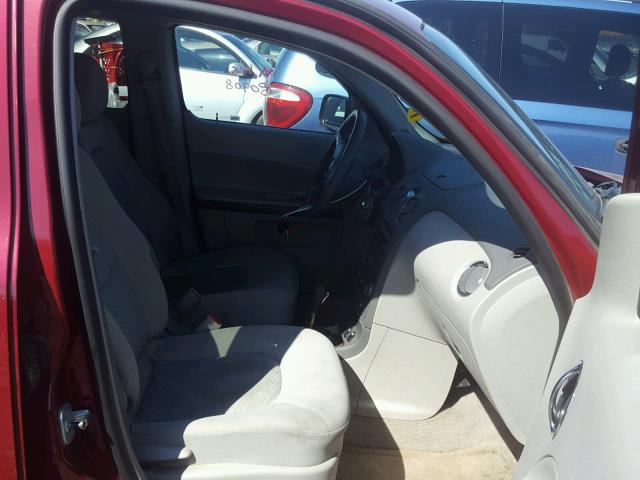 3GNDA13D16S525077 - 2006 CHEVROLET HHR LS MAROON photo 5