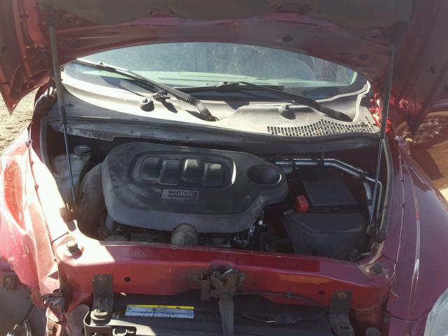 3GNDA13D16S525077 - 2006 CHEVROLET HHR LS MAROON photo 7